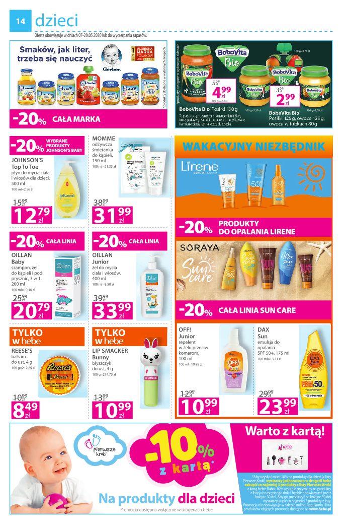Gazetka promocyjna Hebe str. 14