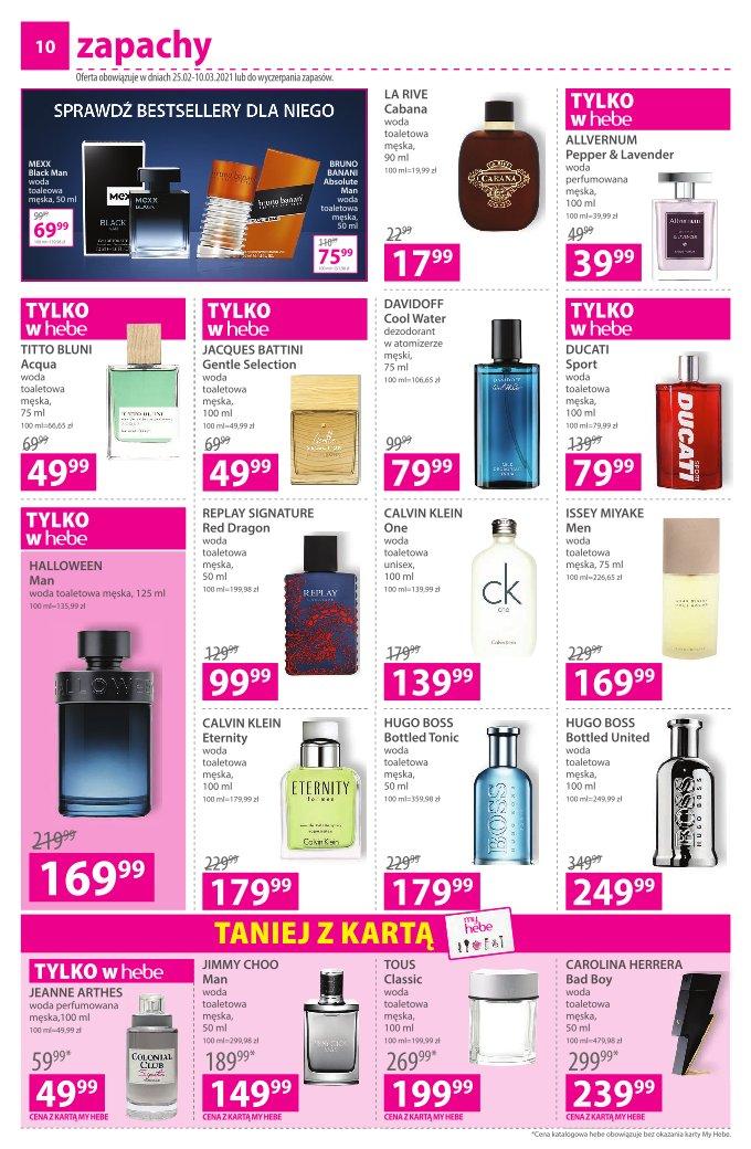 Gazetka promocyjna Hebe str. 10