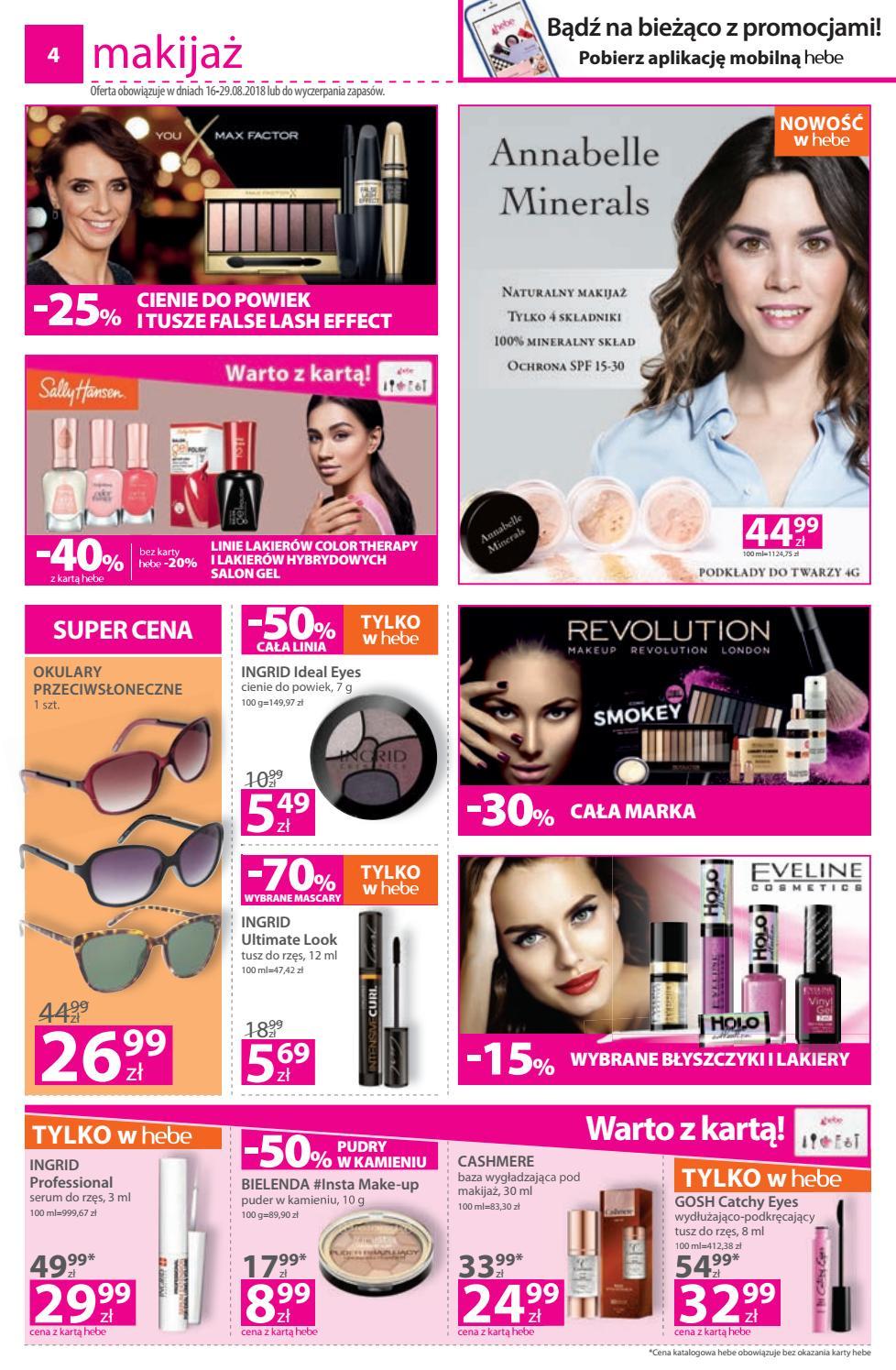 Gazetka promocyjna Hebe str. 4