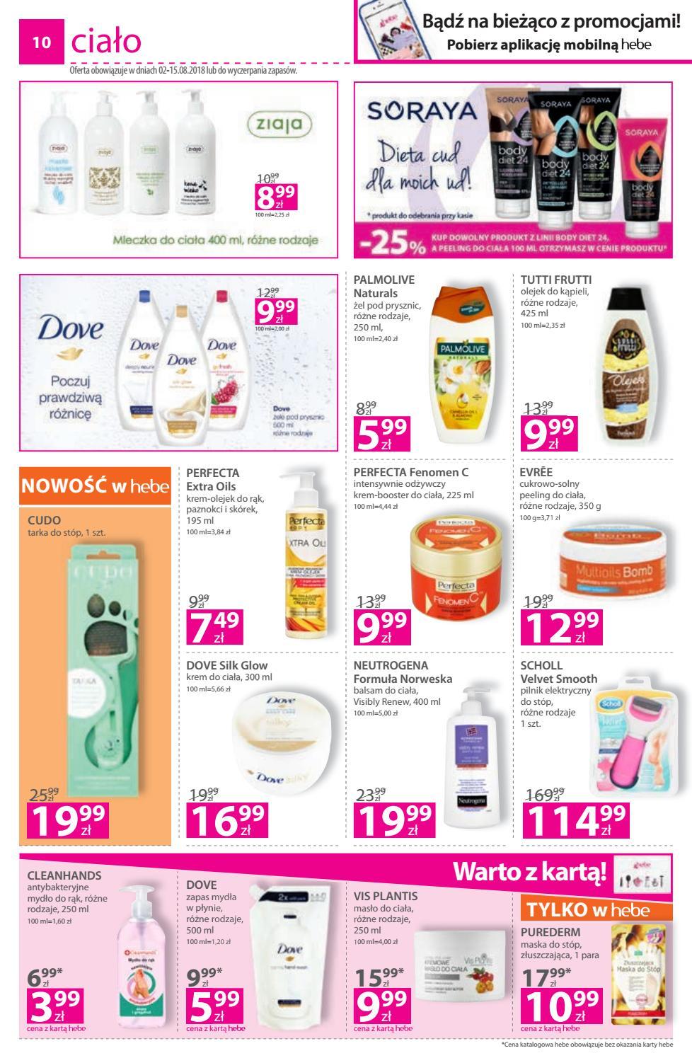 Gazetka promocyjna Hebe str. 10