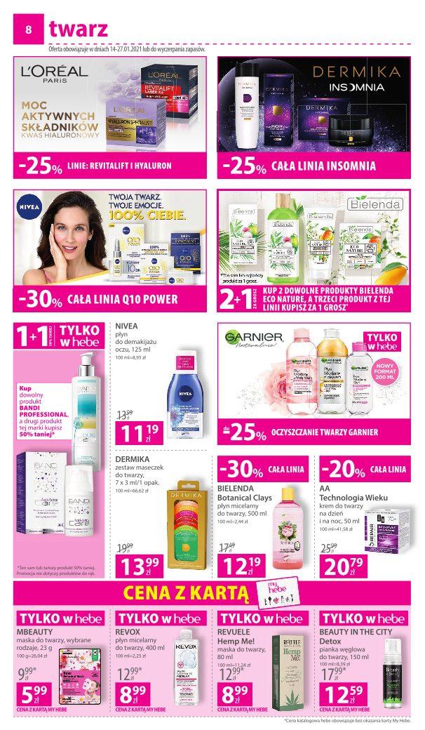 Gazetka promocyjna Hebe str. 8