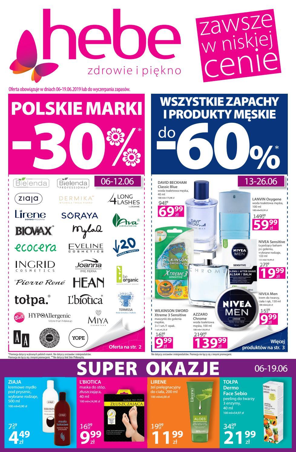 Gazetka promocyjna Hebe str. 1