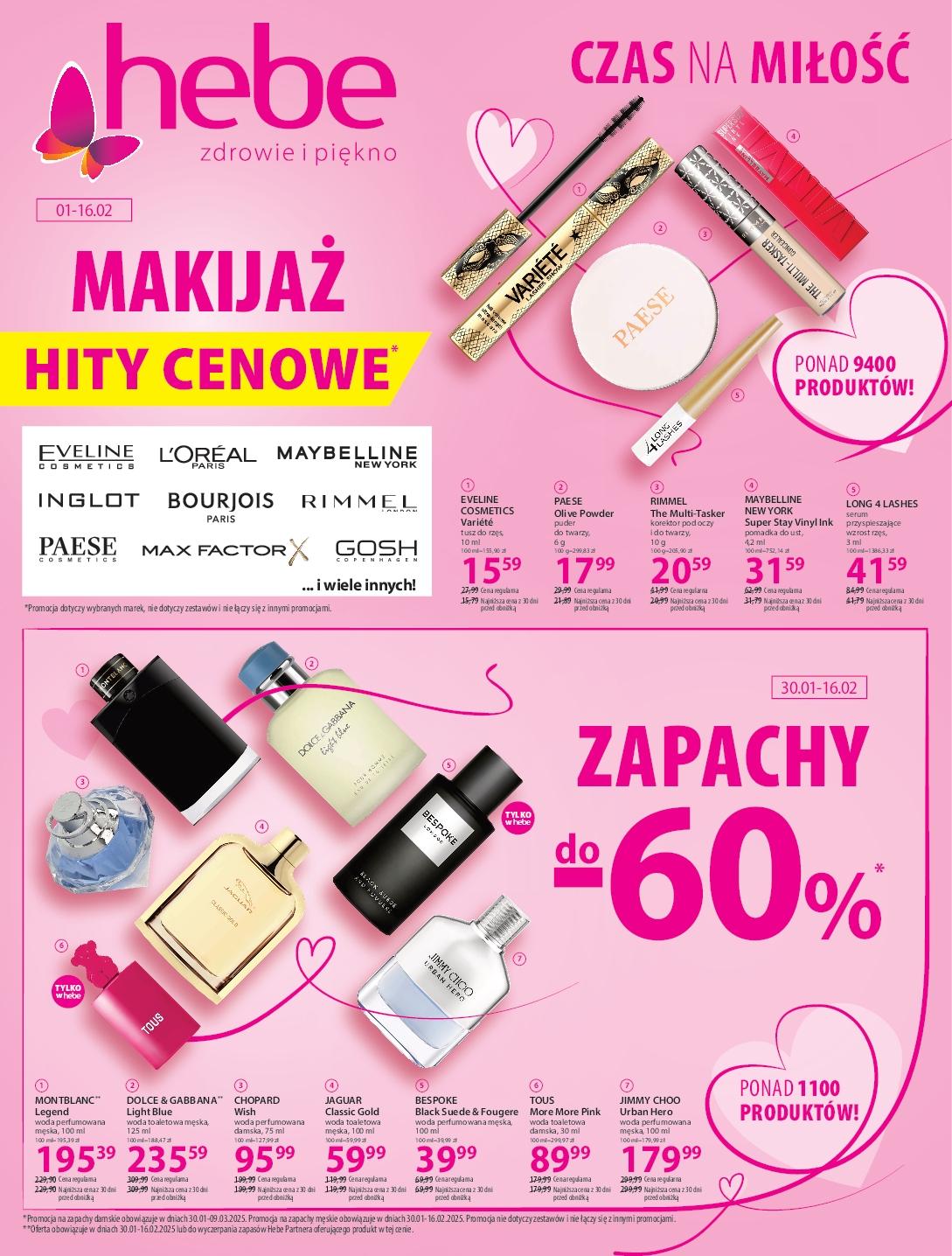 Gazetka promocyjna Hebe str. 1