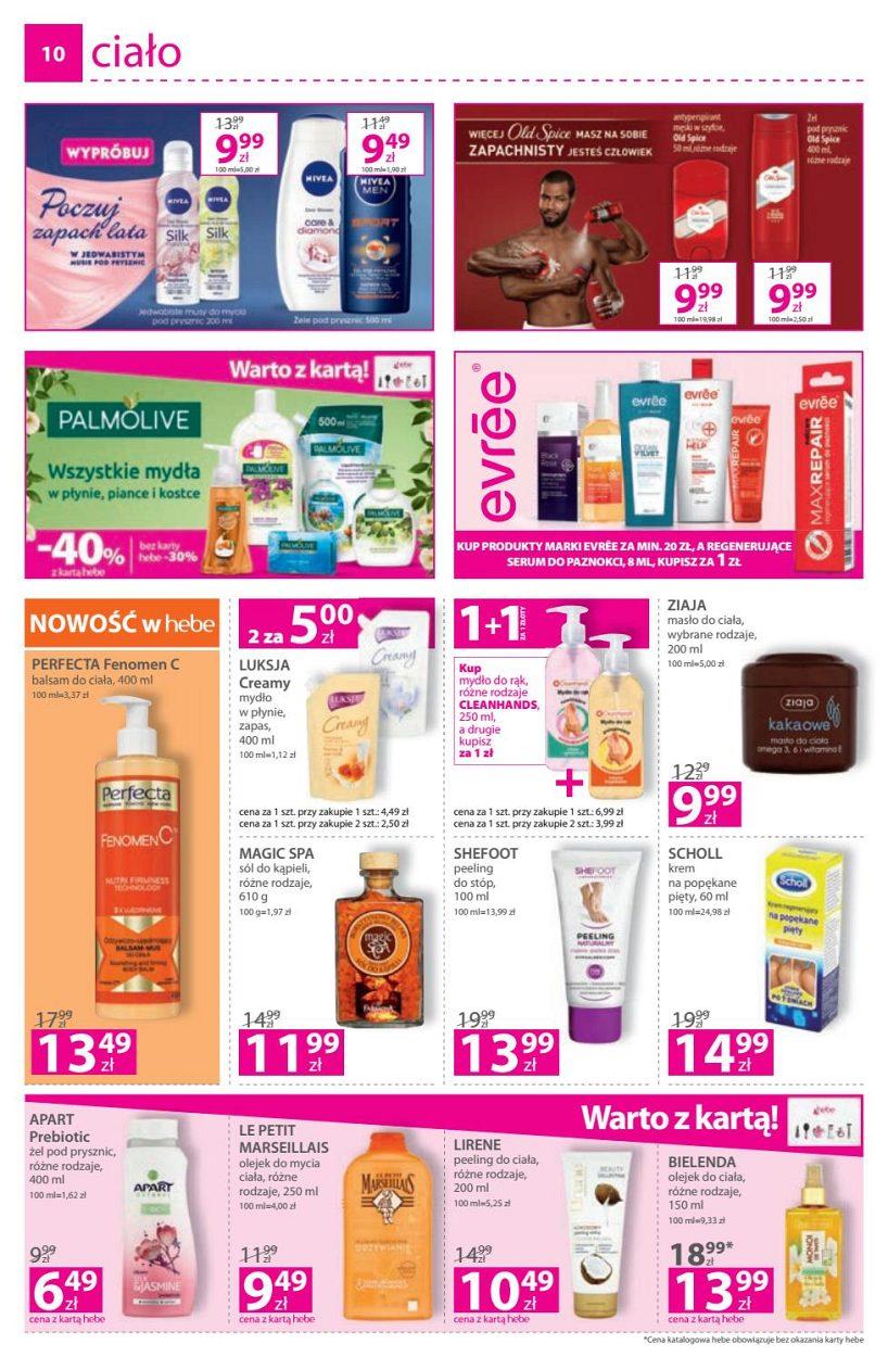 Gazetka promocyjna Hebe str. 10