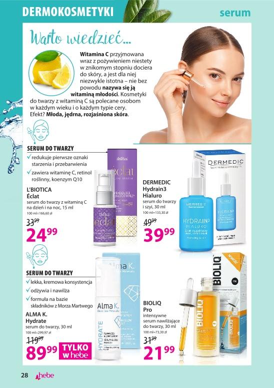 Gazetka promocyjna Hebe str. 28