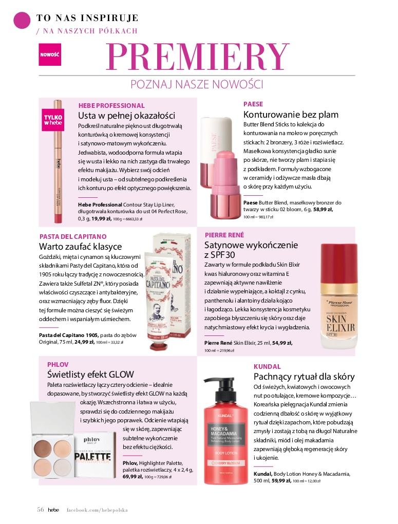 Gazetka promocyjna Hebe str. 56