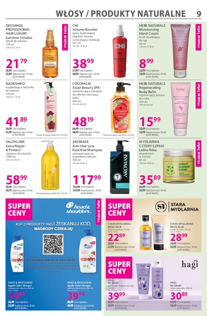 Gazetka promocyjna Hebe str. 9