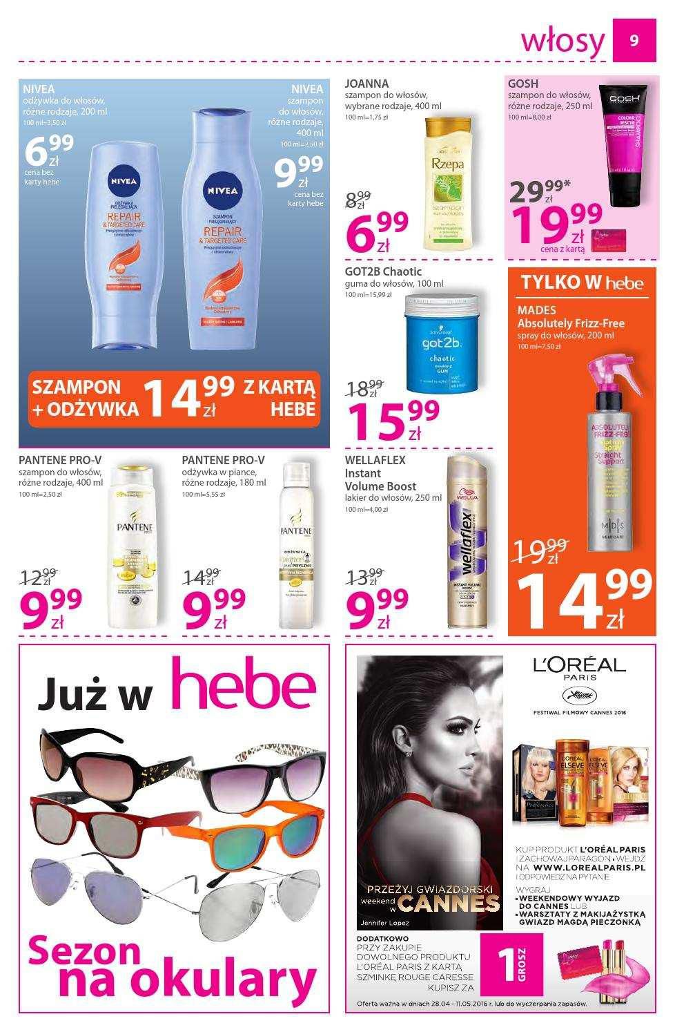 Gazetka promocyjna Hebe str. 9