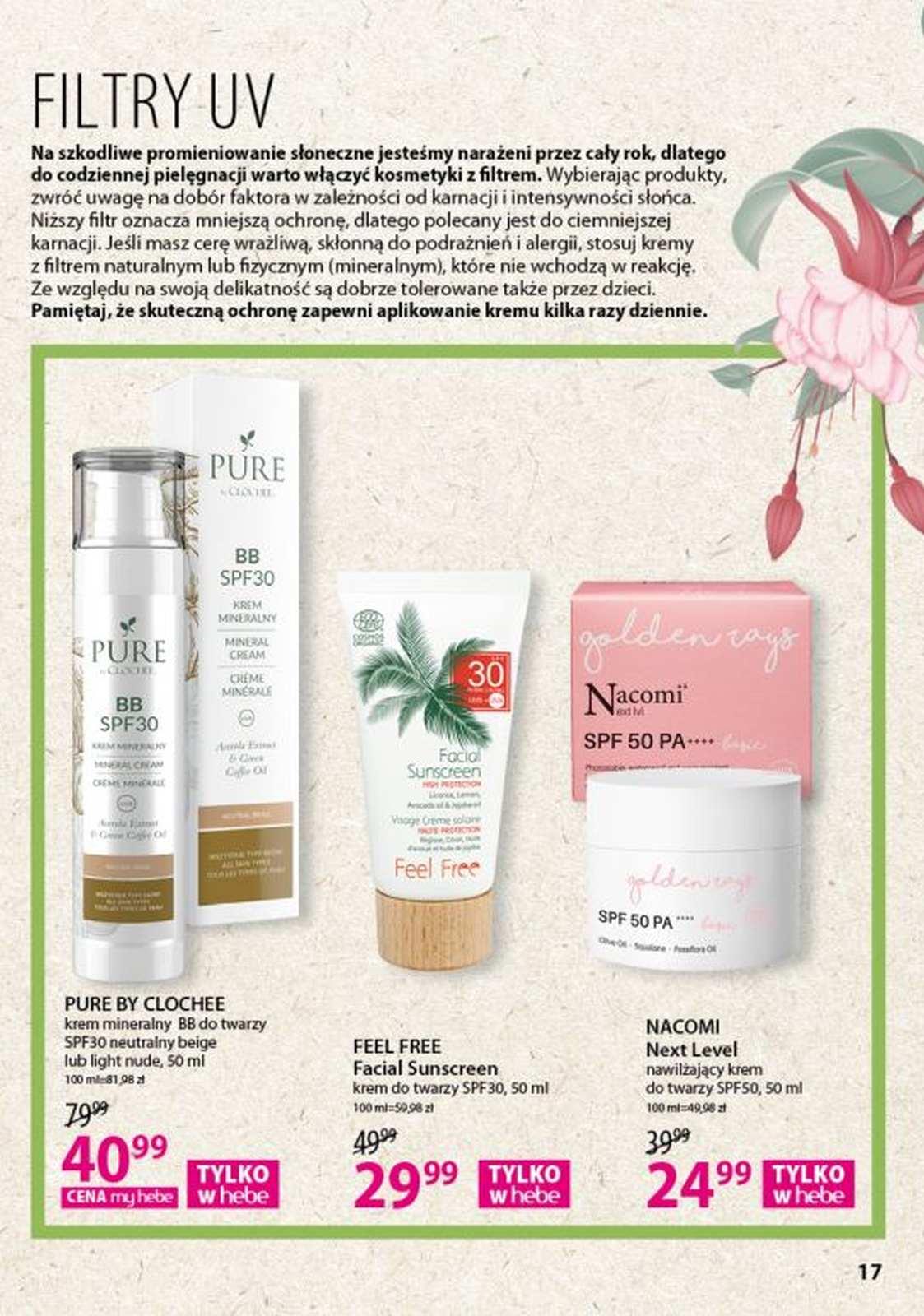 Gazetka promocyjna Hebe str. 17