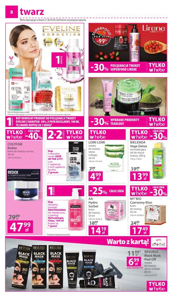 Gazetka promocyjna Hebe str. 8