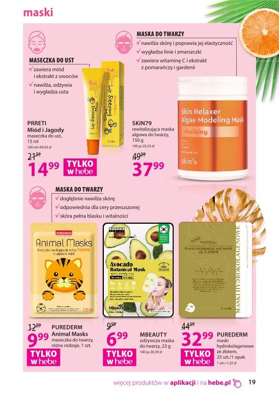 Gazetka promocyjna Hebe str. 19