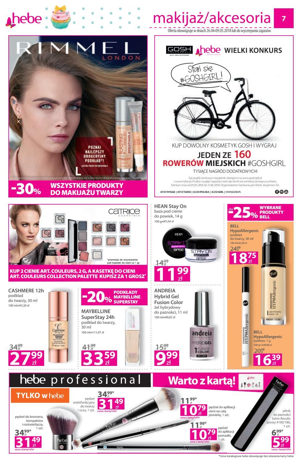 Gazetka promocyjna Hebe str. 7