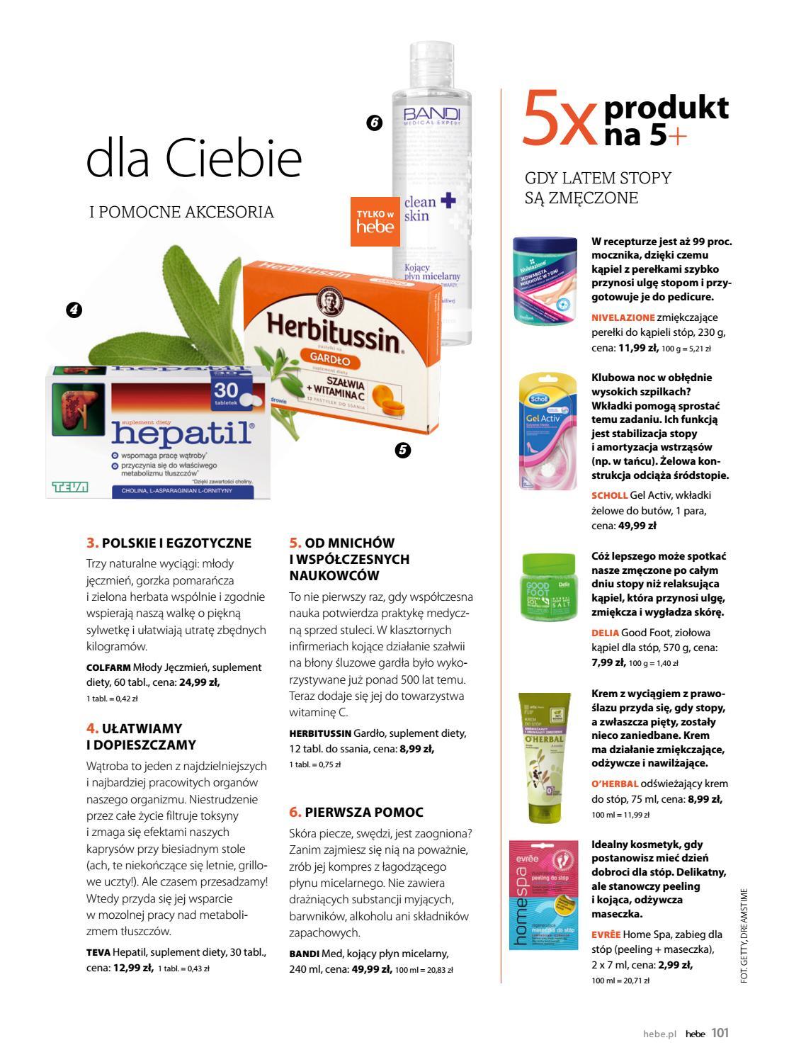 Gazetka promocyjna Hebe str. 101