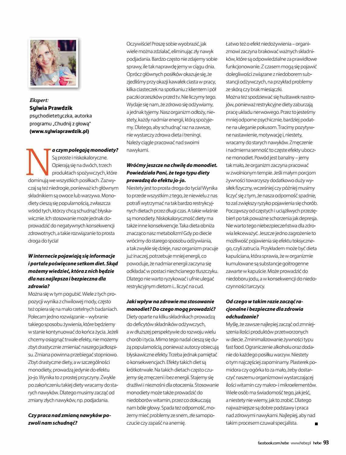 Gazetka promocyjna Hebe str. 93