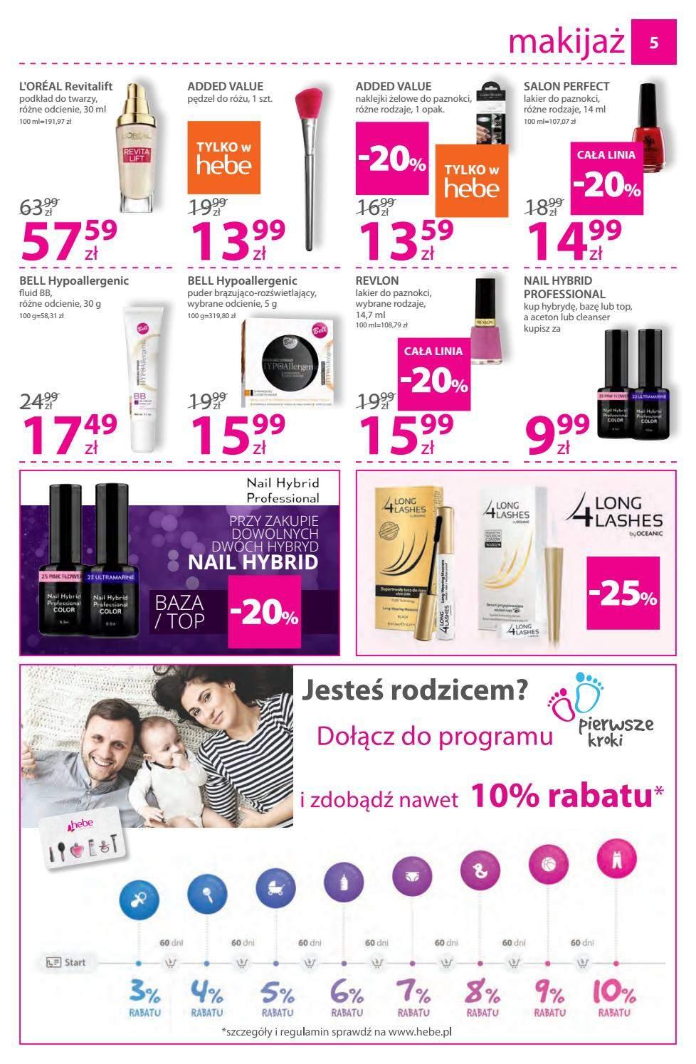 Gazetka promocyjna Hebe str. 5