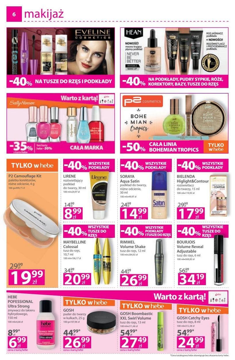 Gazetka promocyjna Hebe str. 6
