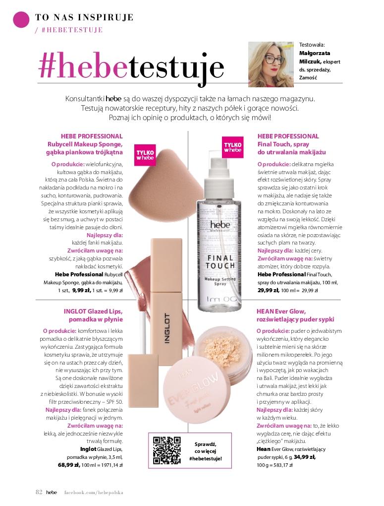 Gazetka promocyjna Hebe str. 82