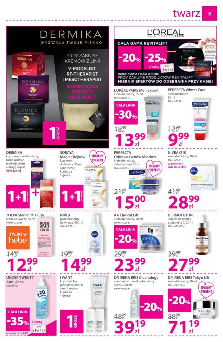 Gazetka promocyjna Hebe str. 5