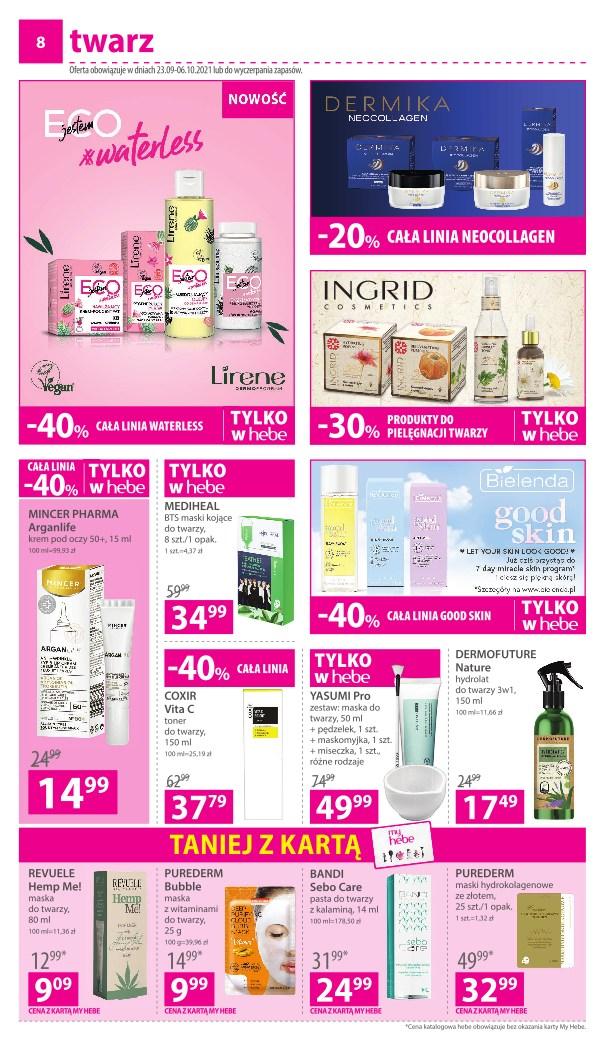 Gazetka promocyjna Hebe str. 8