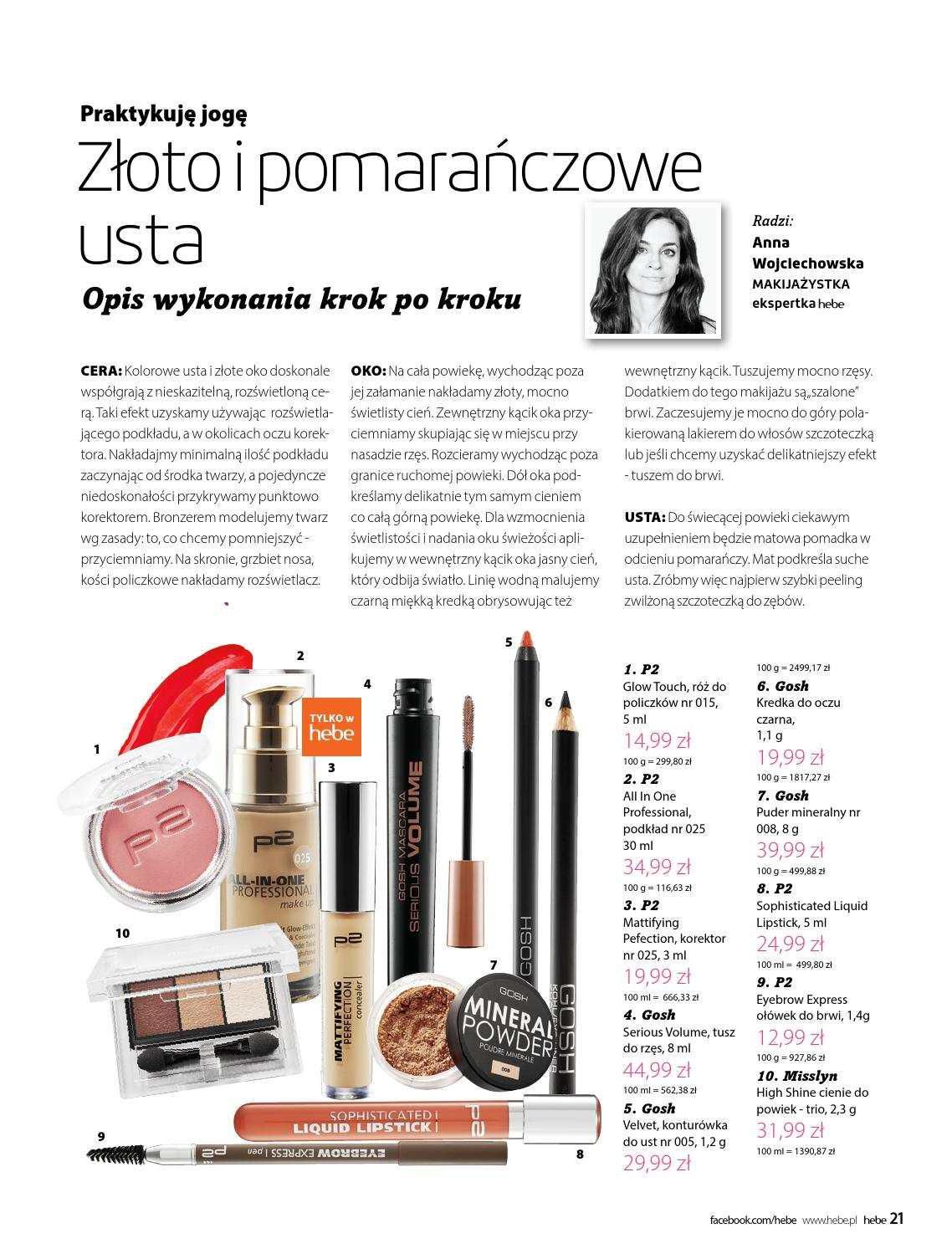 Gazetka promocyjna Hebe str. 21