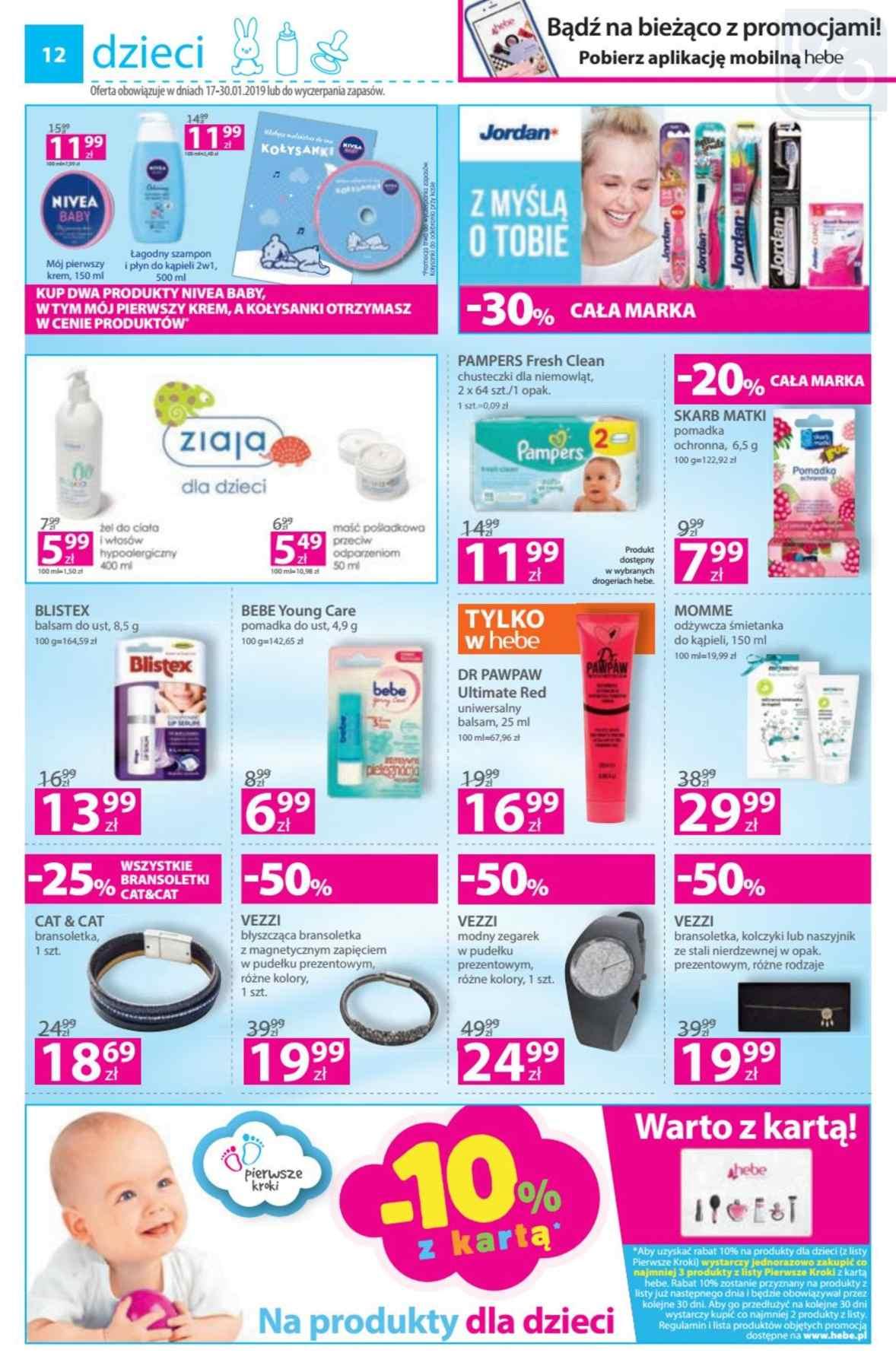 Gazetka promocyjna Hebe str. 12