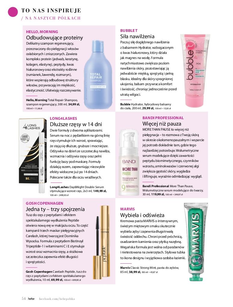Gazetka promocyjna Hebe str. 54