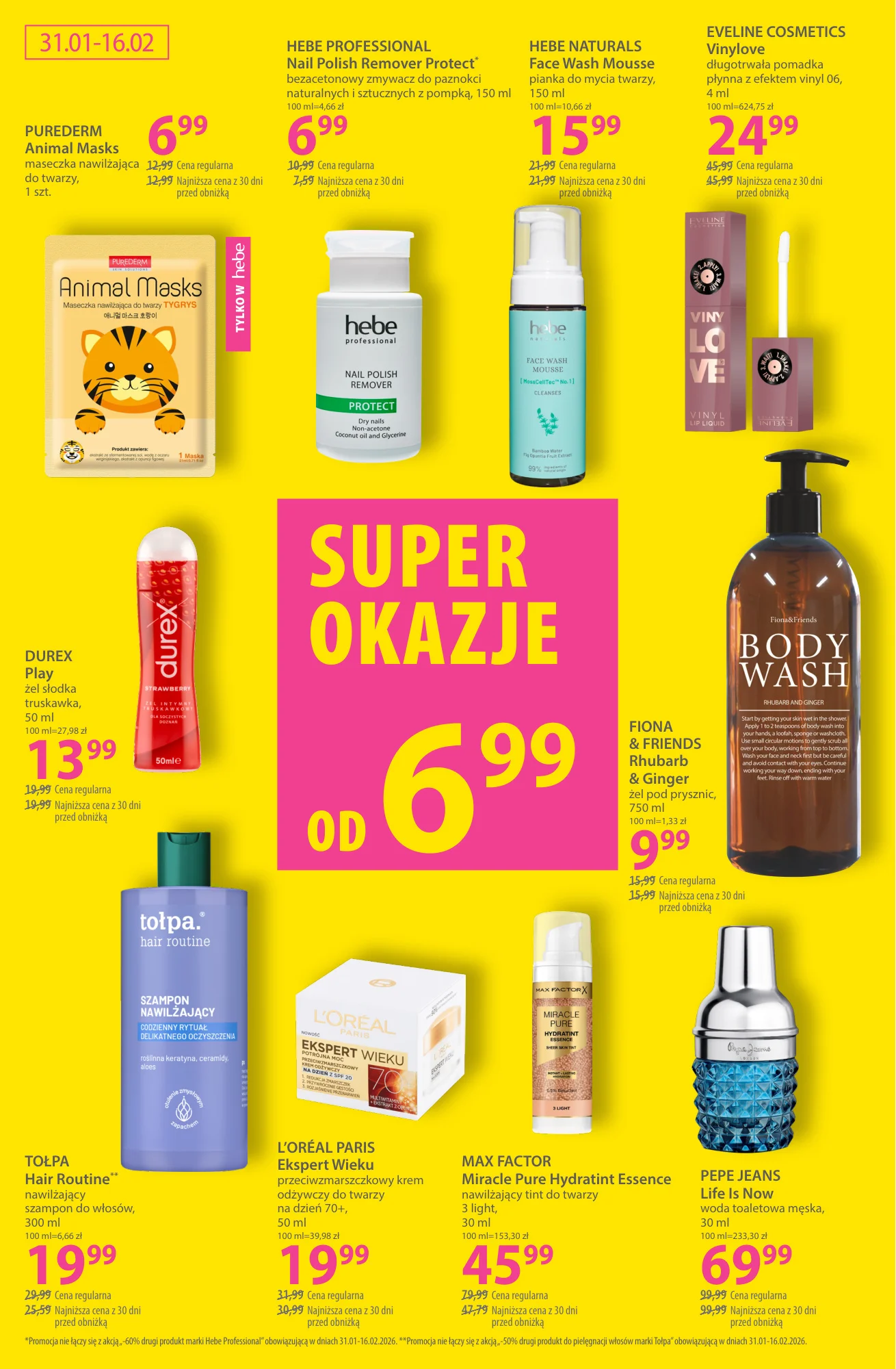 Gazetka promocyjna Hebe str. 16
