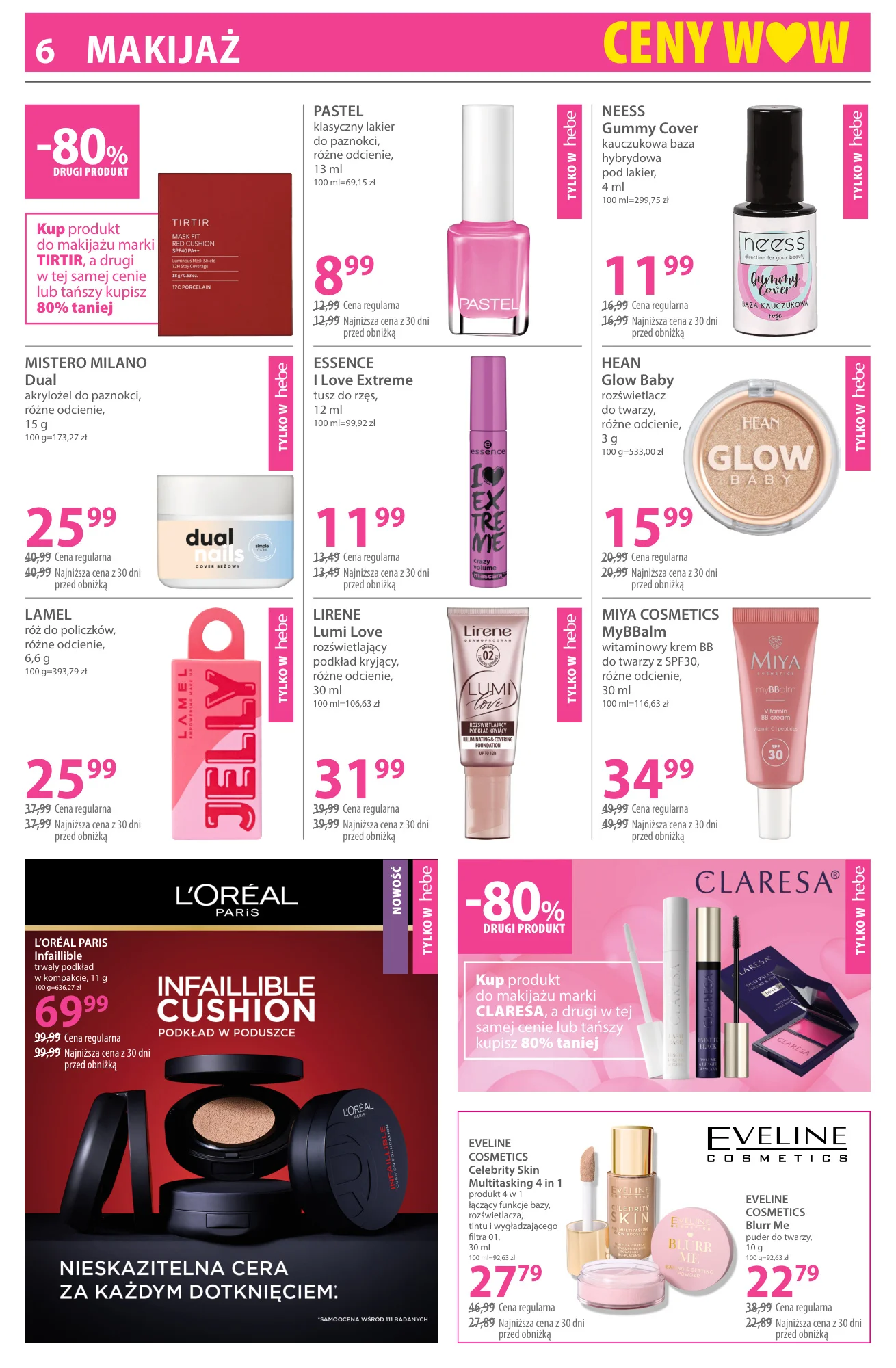 Gazetka promocyjna Hebe str. 6