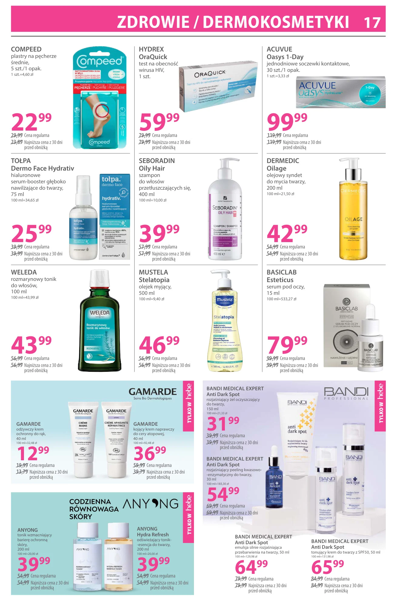 Gazetka promocyjna Hebe str. 17