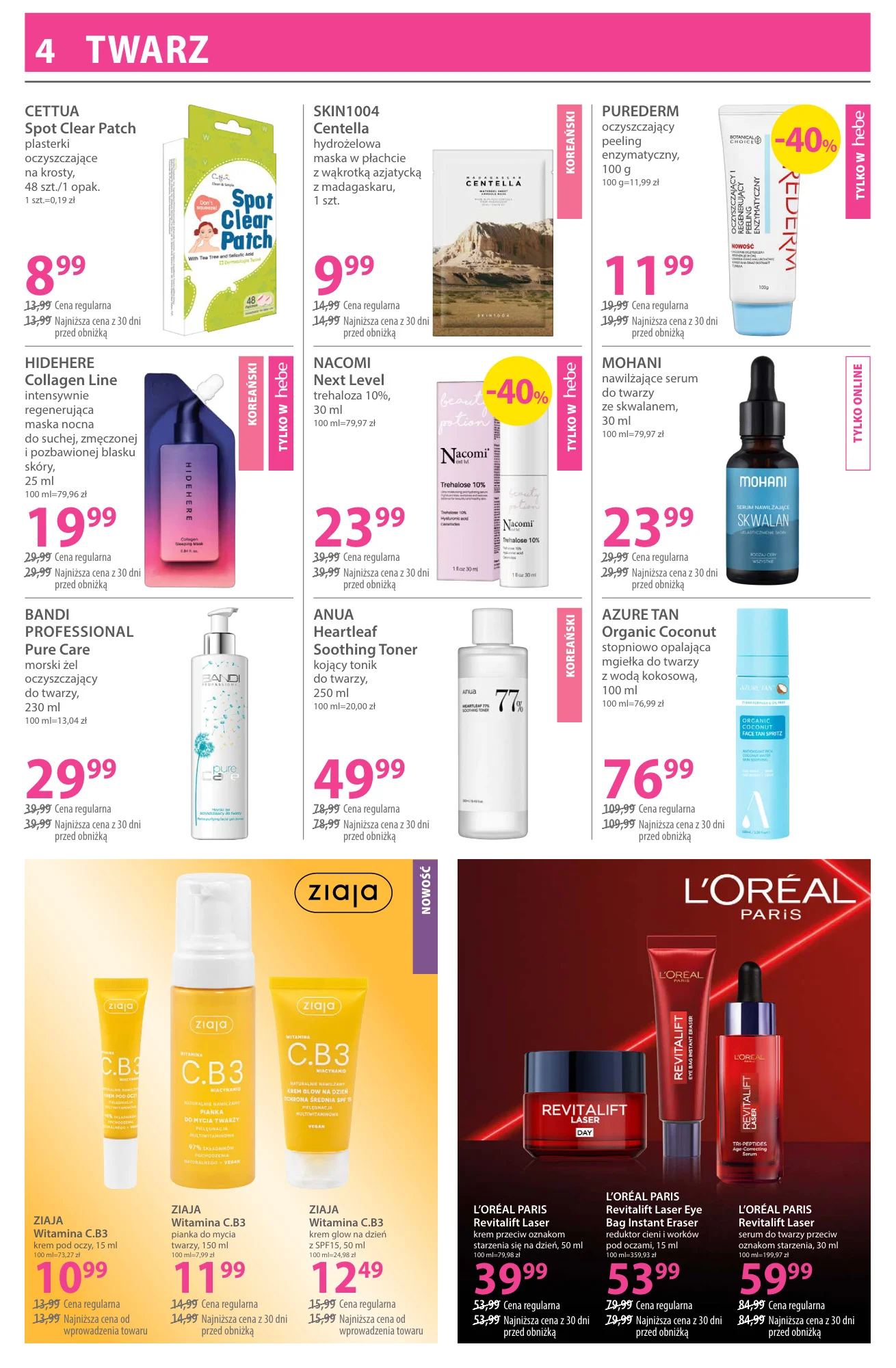 Gazetka promocyjna Hebe str. 4