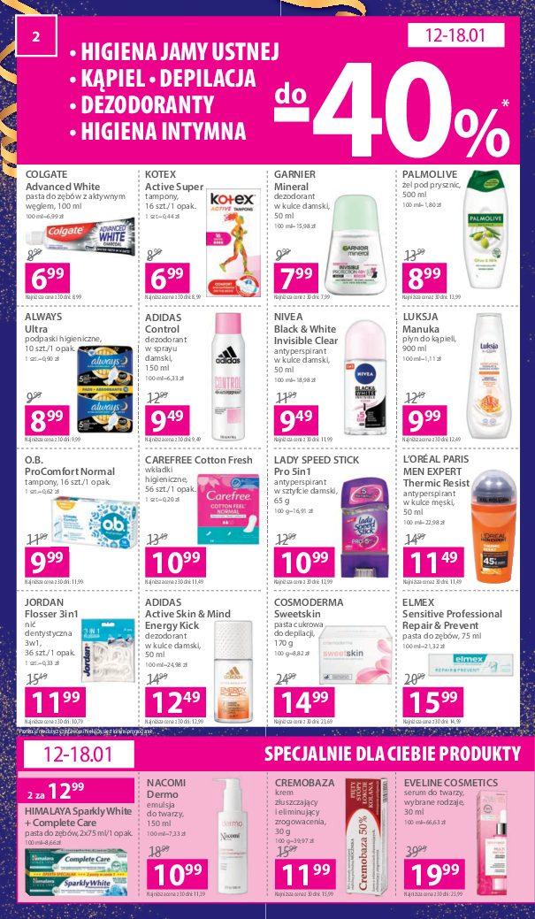 Gazetka promocyjna Hebe str. 2