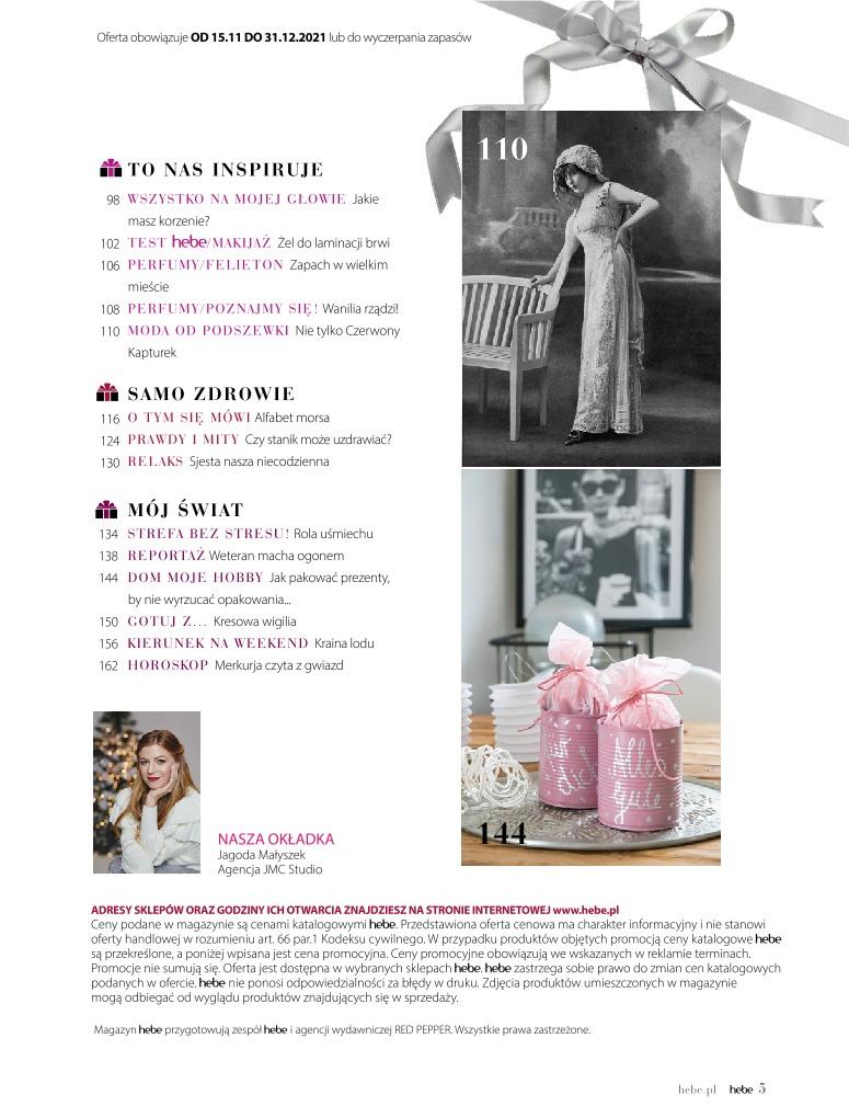Gazetka promocyjna Hebe str. 5