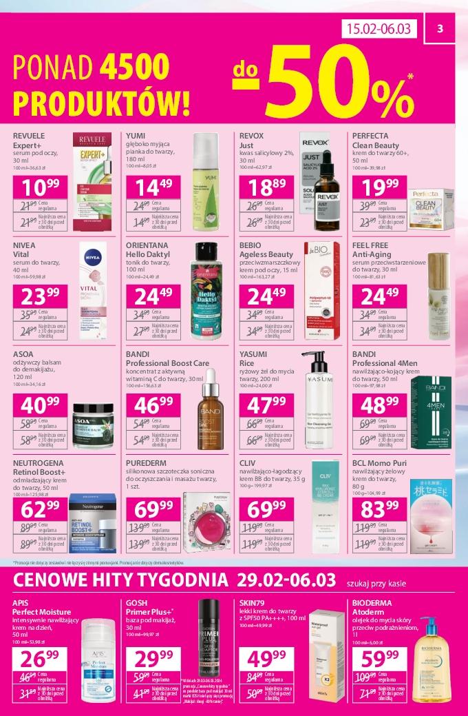 Gazetka promocyjna Hebe str. 3