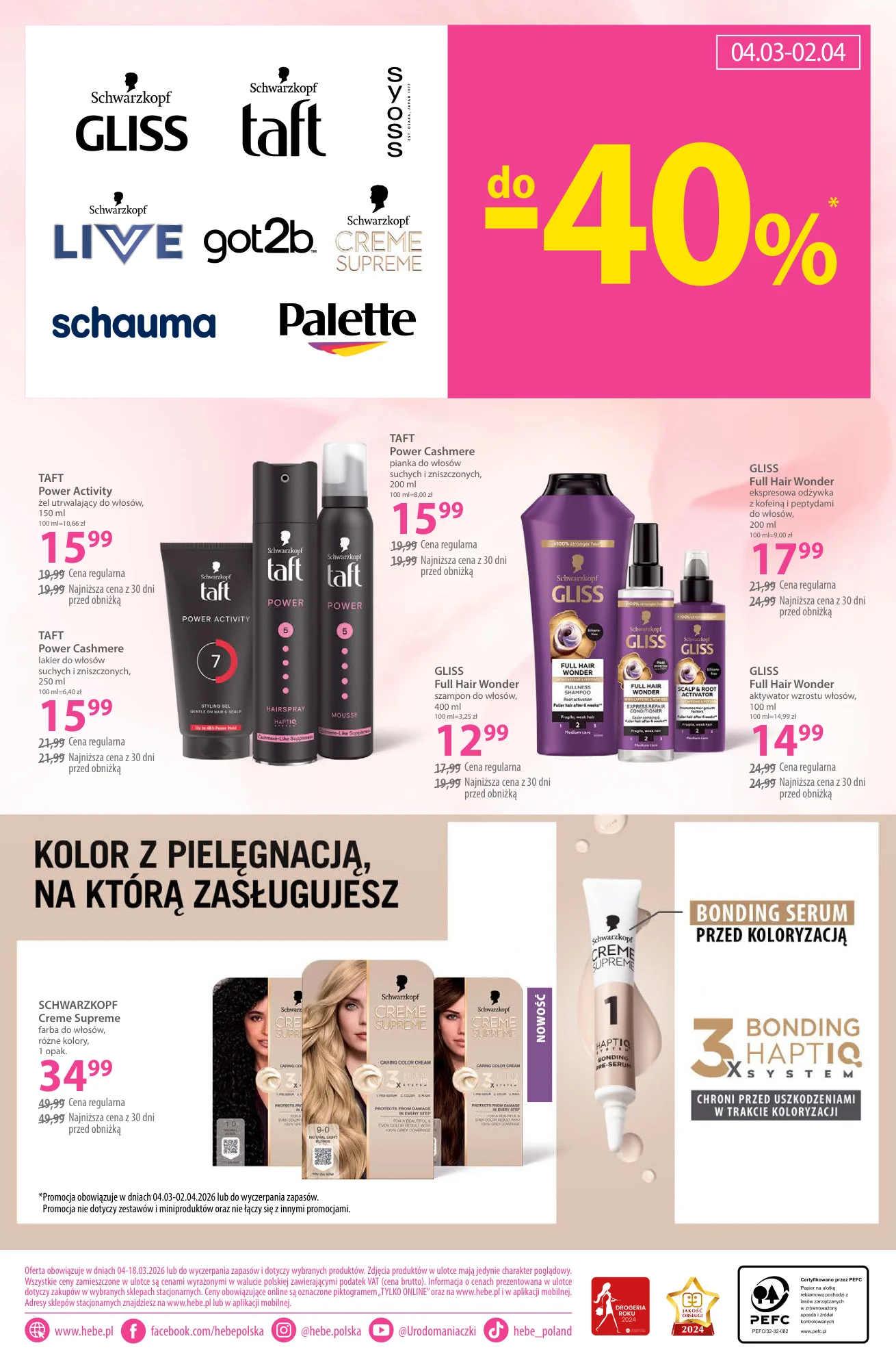 Gazetka promocyjna Hebe str. 22