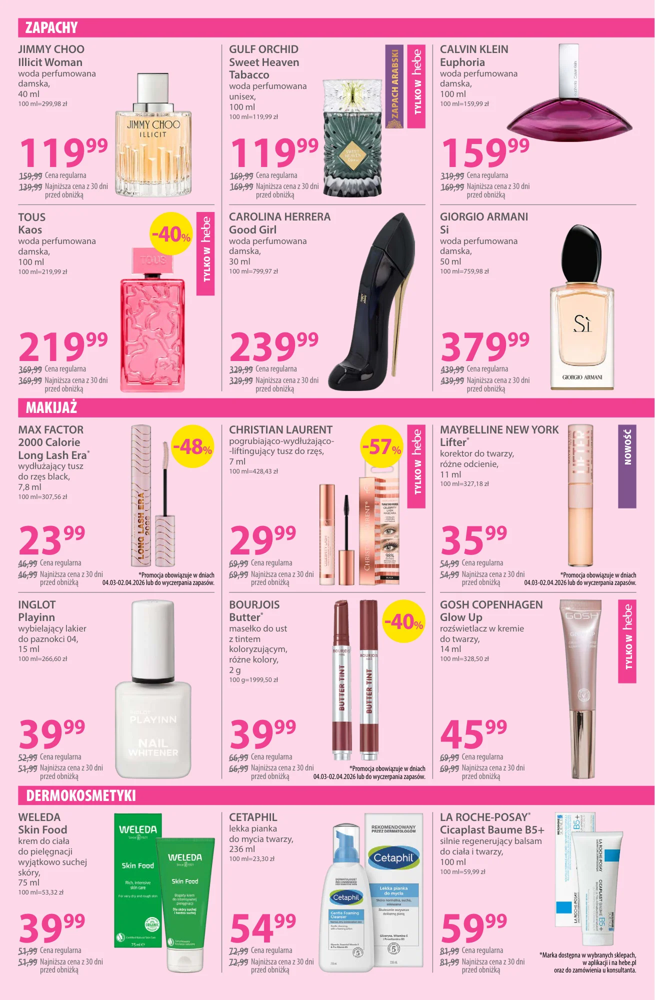 Gazetka promocyjna Hebe str. 3