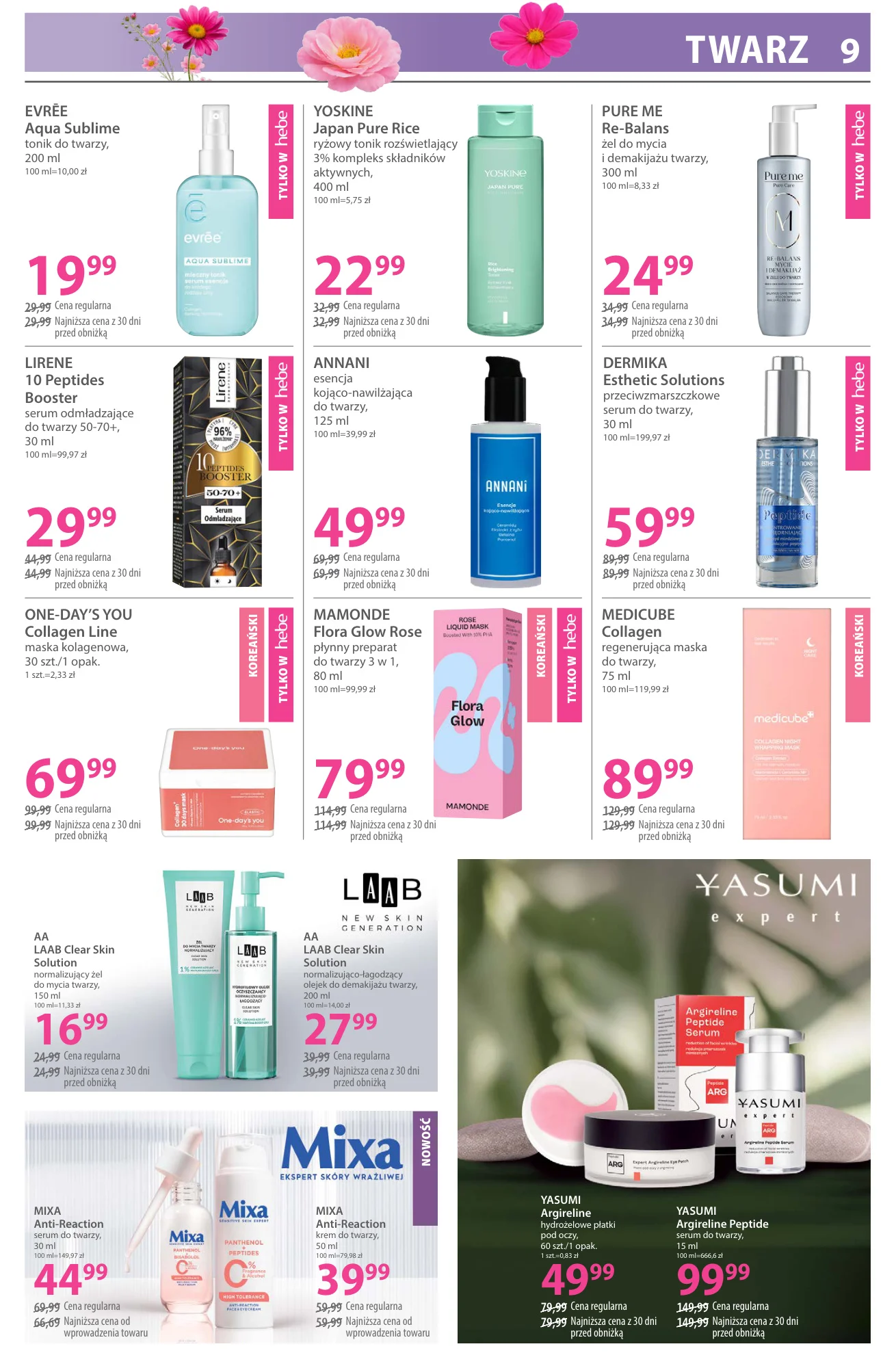 Gazetka promocyjna Hebe str. 9