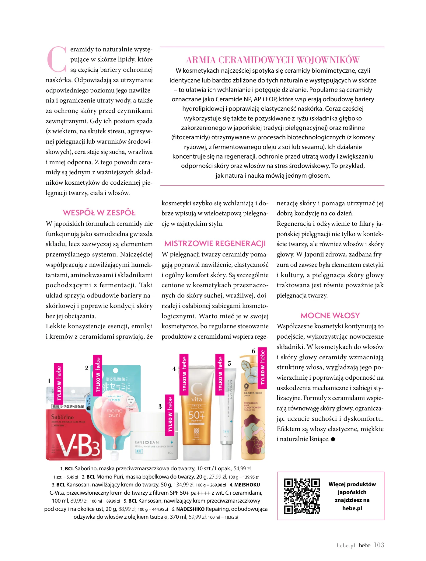 Gazetka promocyjna Hebe str. 103