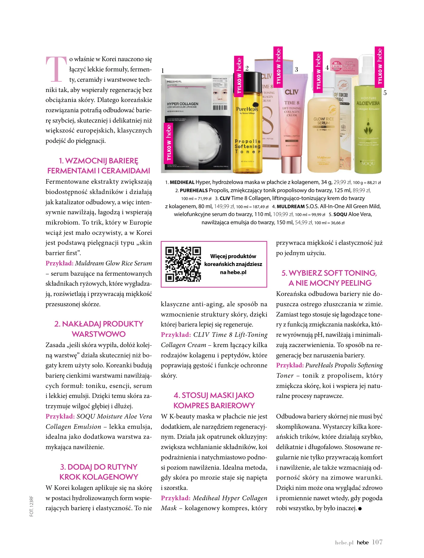 Gazetka promocyjna Hebe str. 107