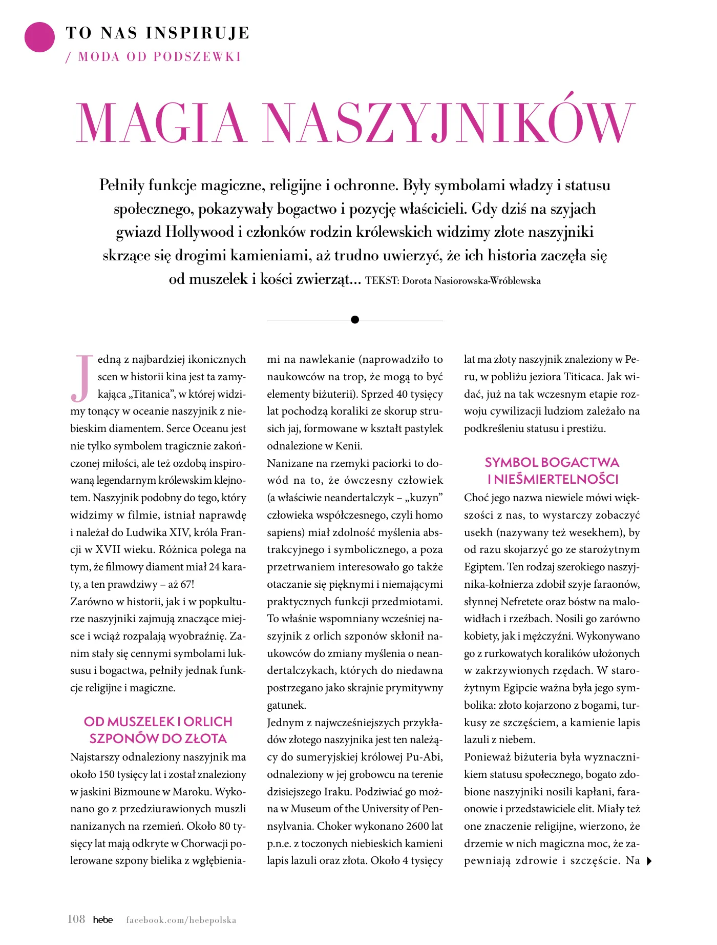 Gazetka promocyjna Hebe str. 108