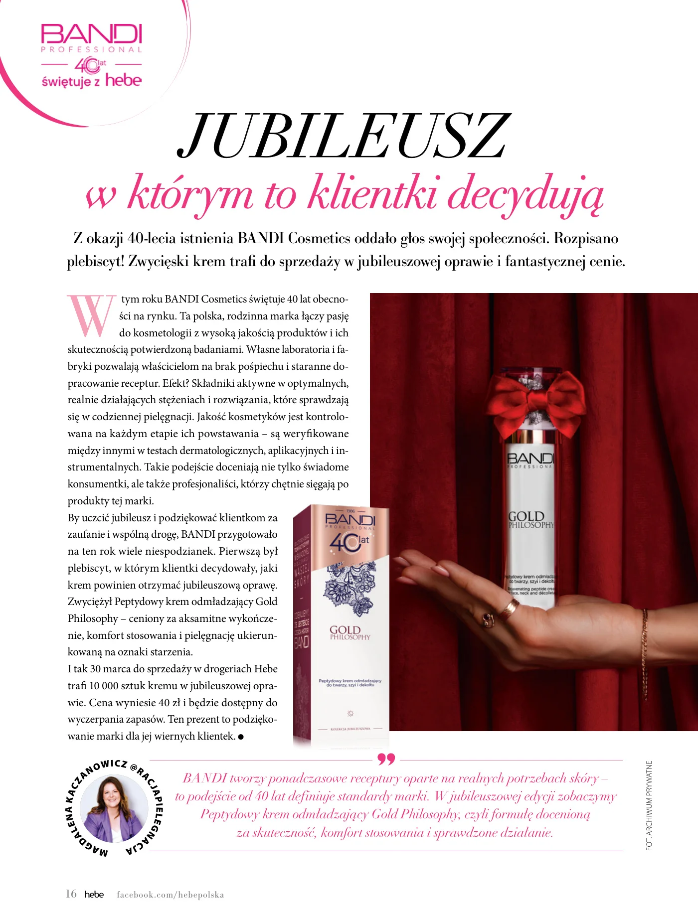 Gazetka promocyjna Hebe str. 16