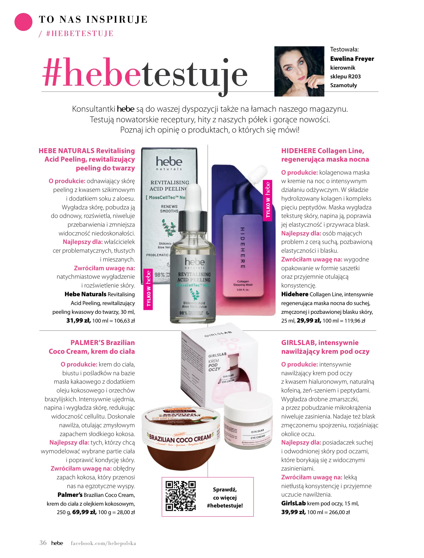 Gazetka promocyjna Hebe str. 36