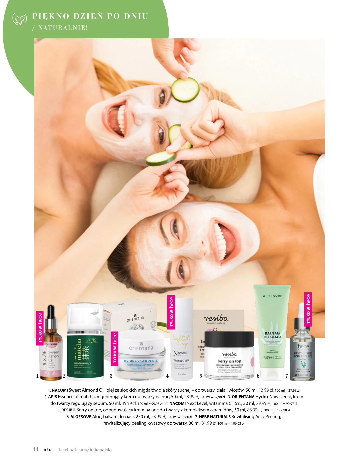 Gazetka promocyjna Hebe str. 44