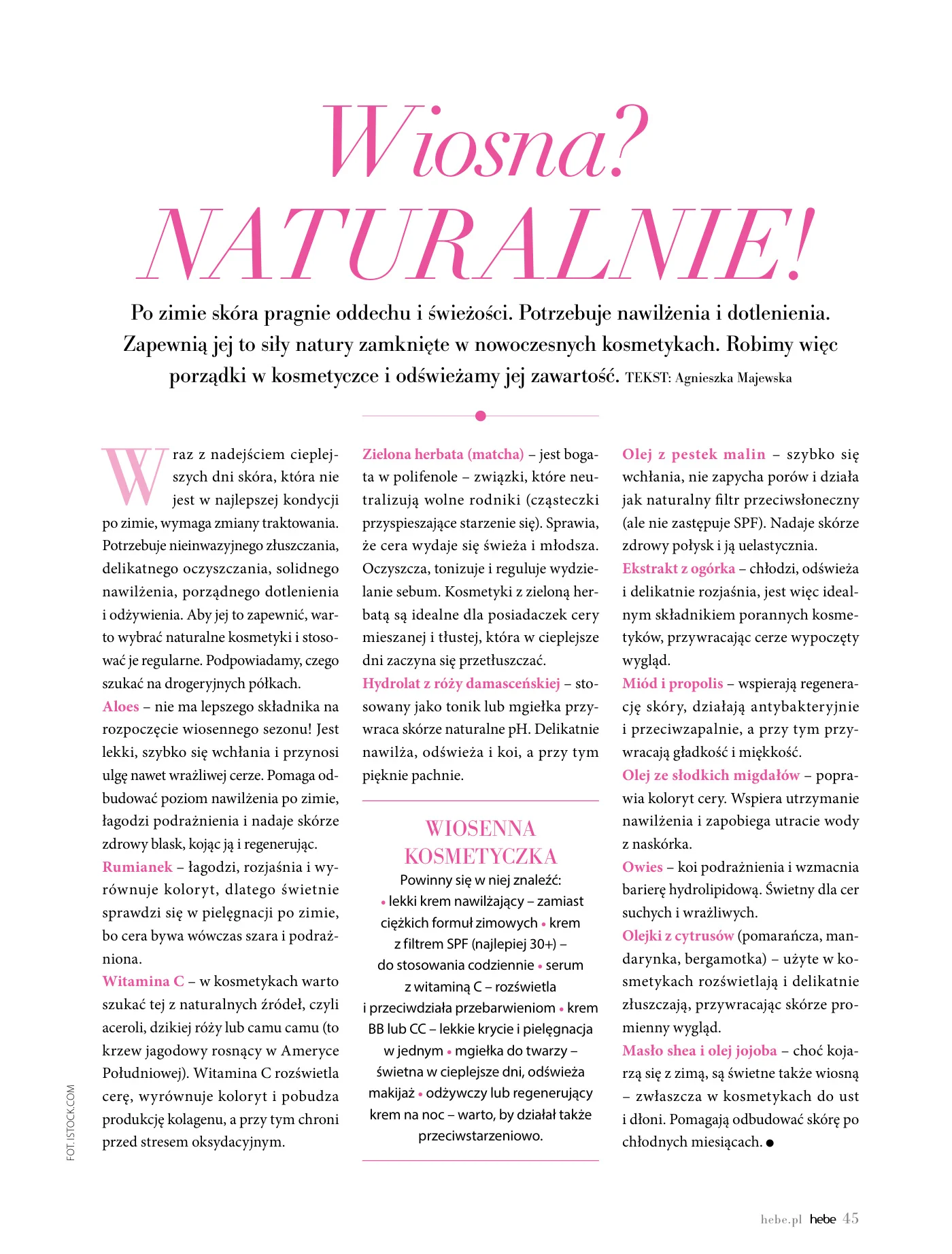 Gazetka promocyjna Hebe str. 45