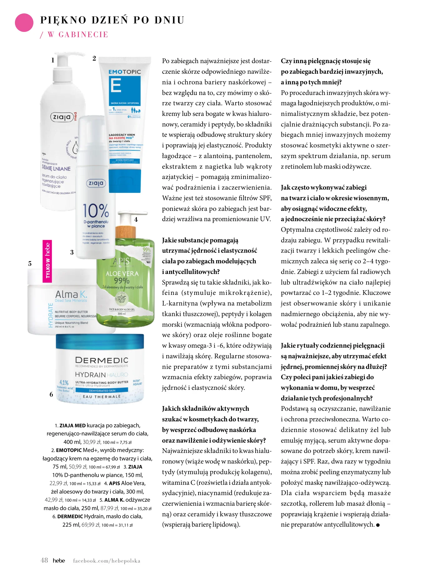 Gazetka promocyjna Hebe str. 48