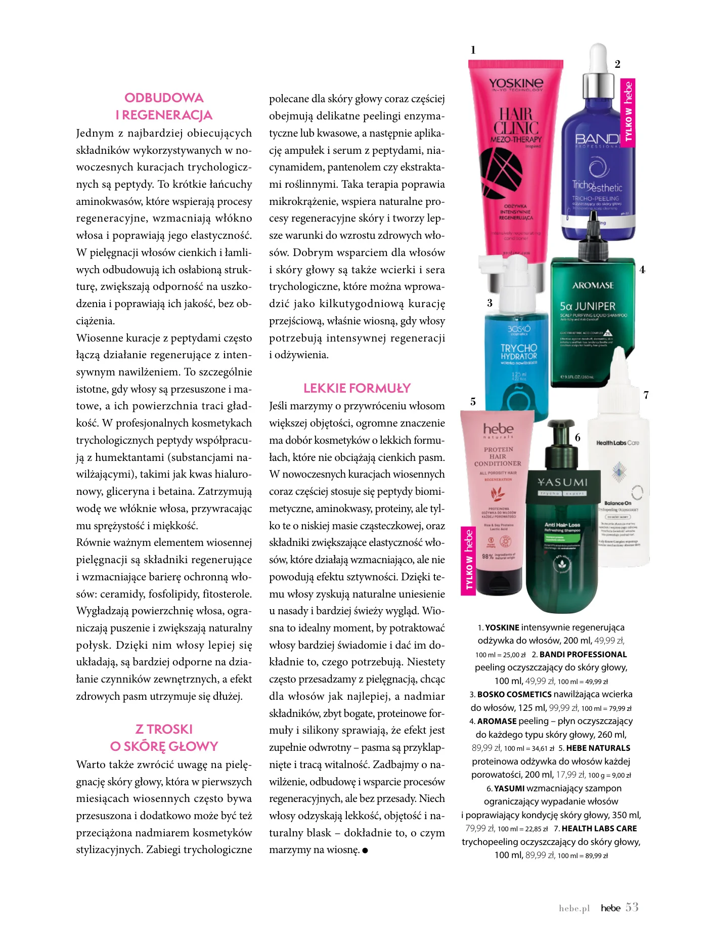 Gazetka promocyjna Hebe str. 53