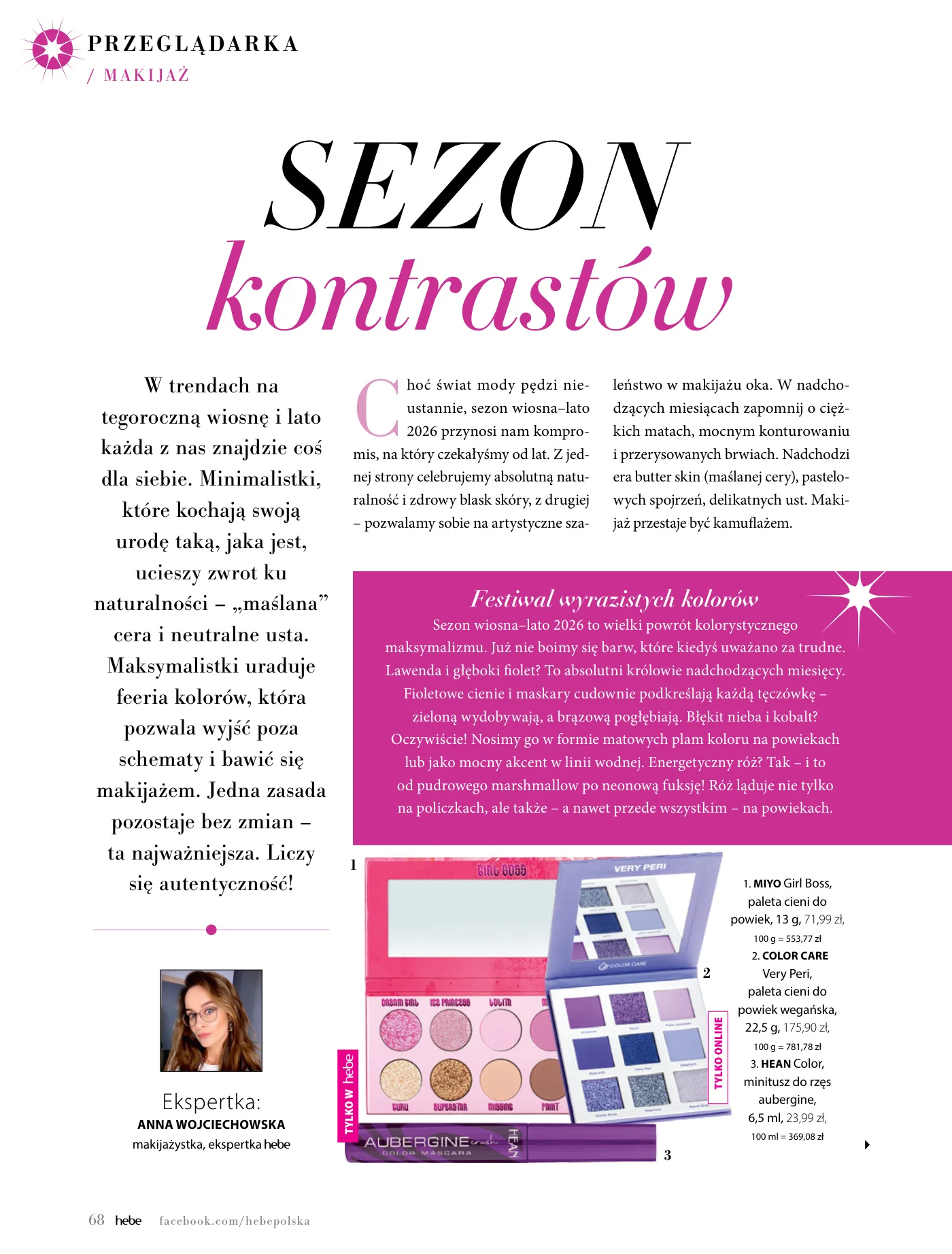 Gazetka promocyjna Hebe str. 68