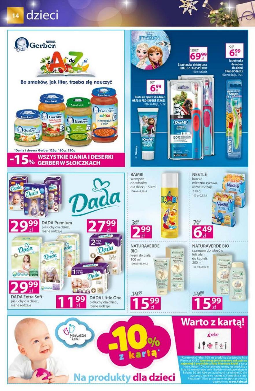 Gazetka promocyjna Hebe str. 14
