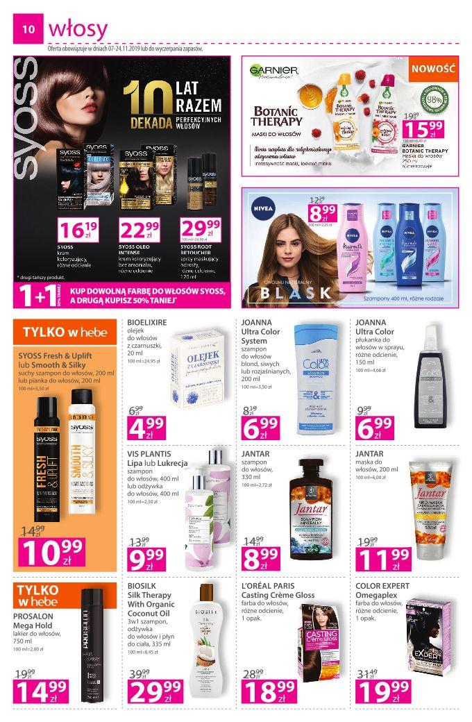 Gazetka promocyjna Hebe str. 10