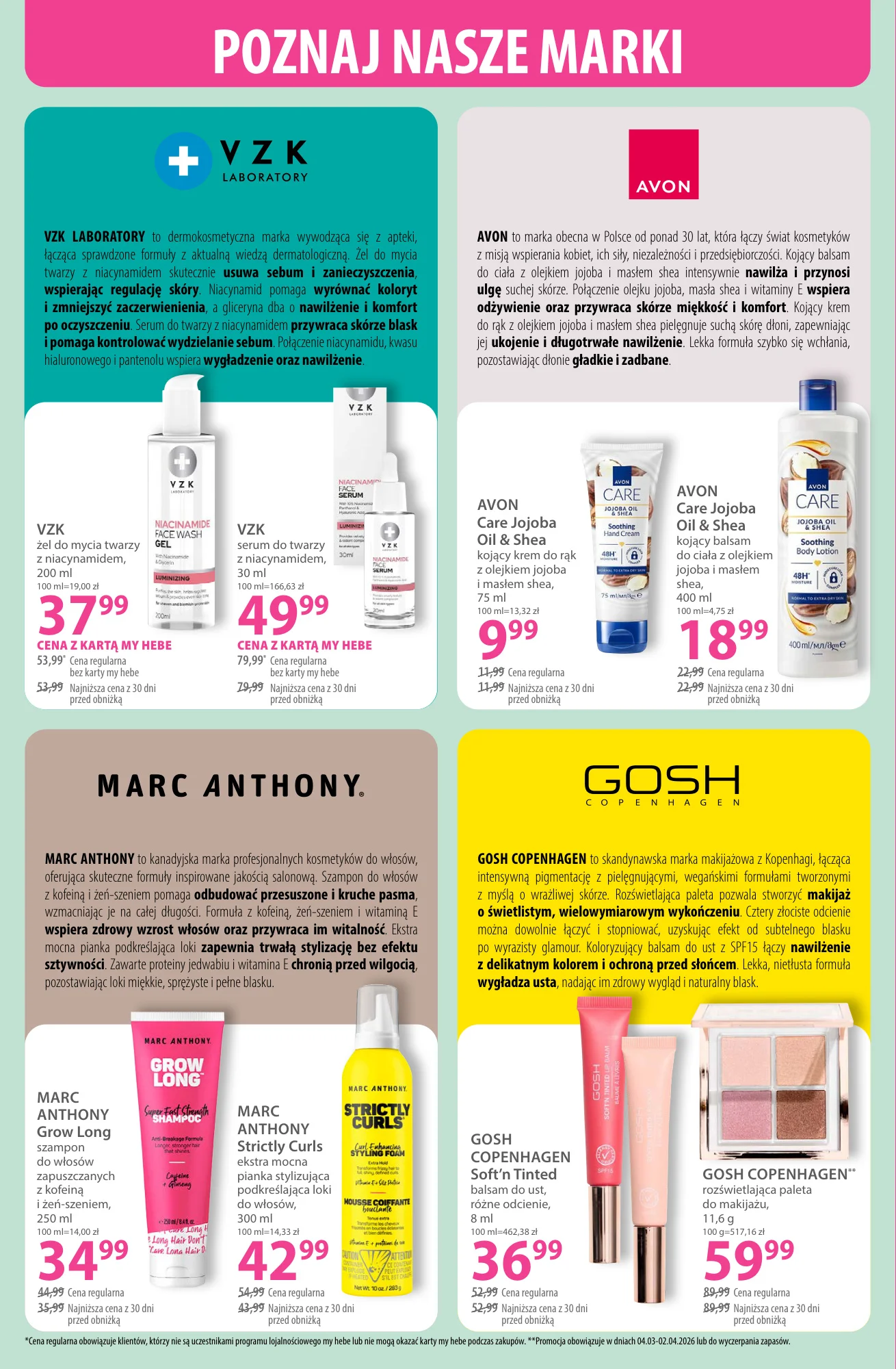 Gazetka promocyjna Hebe str. 10