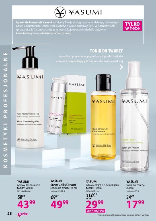 Gazetka promocyjna Hebe str. 28